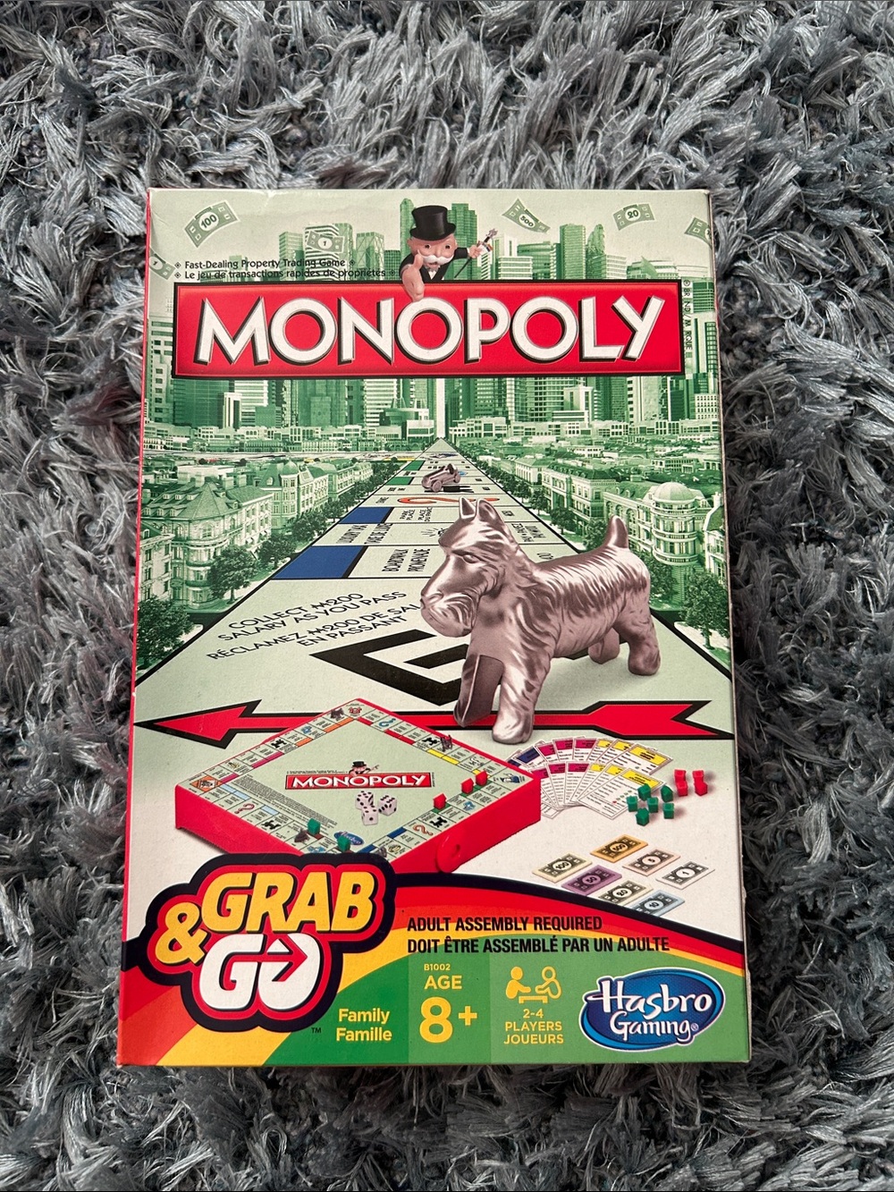 Hasbro Monopoly Grab & Go Board Game